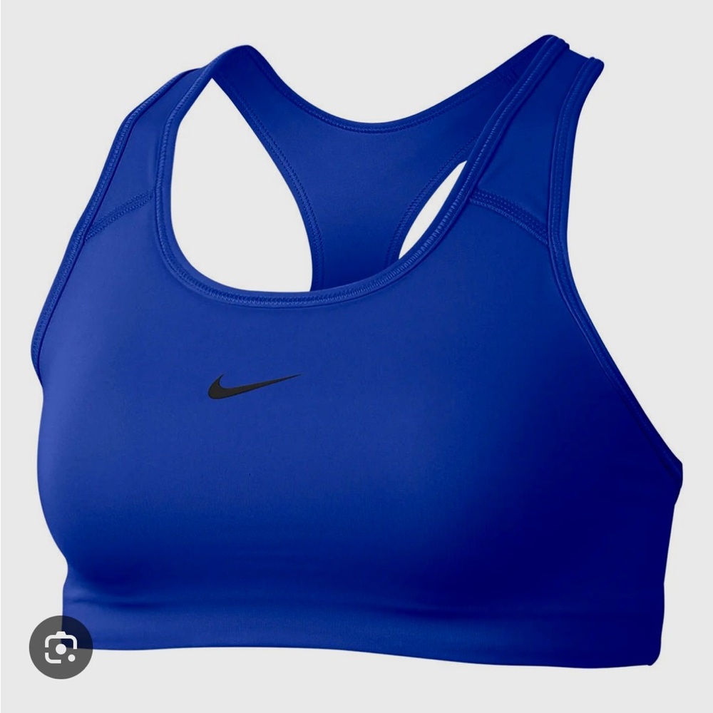 Nike Swoosh Sports Bra (Dark Blue)